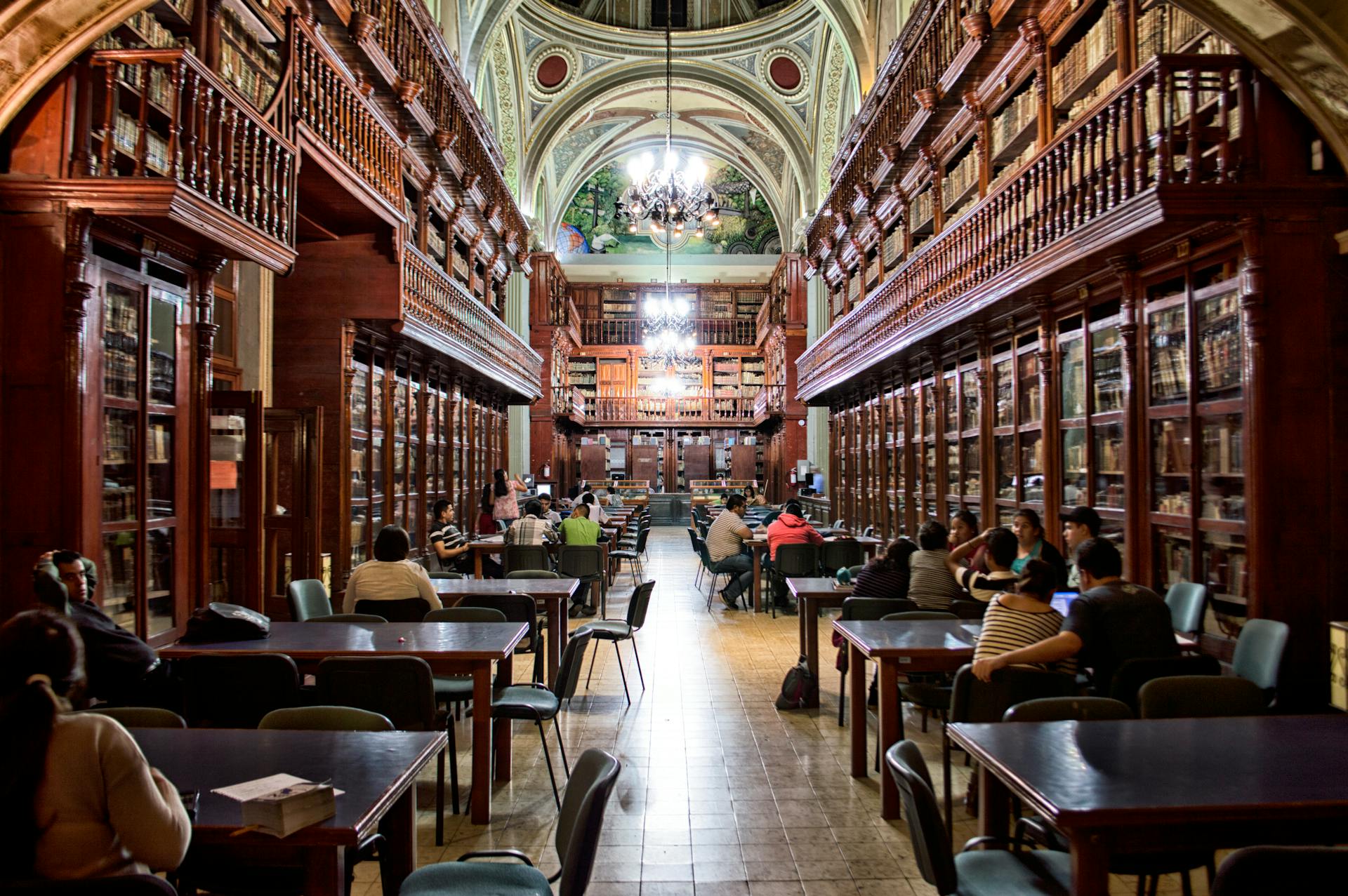 People in a library | Source: Pexels
