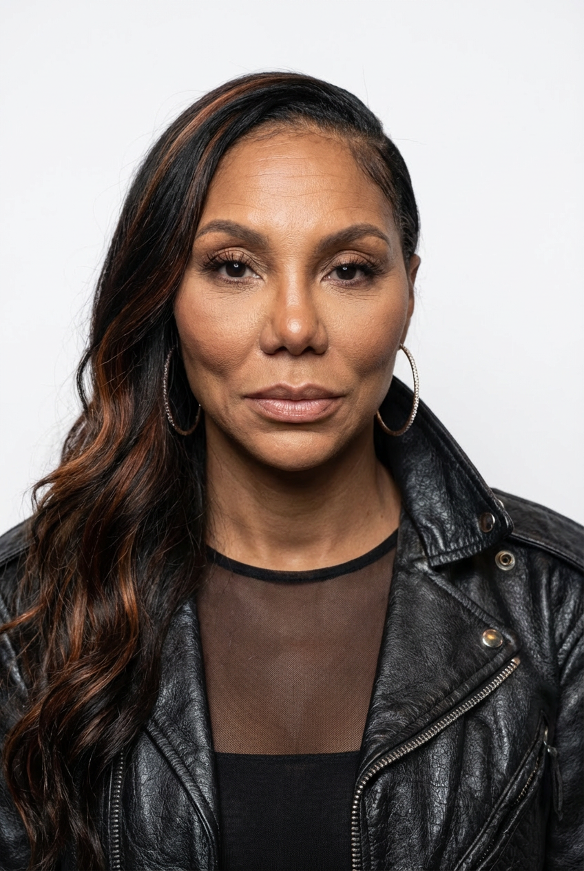 What AI imagines Tamar Braxton might look like had she not gotten Botox or fillers. | Source: Nanobanana Pro