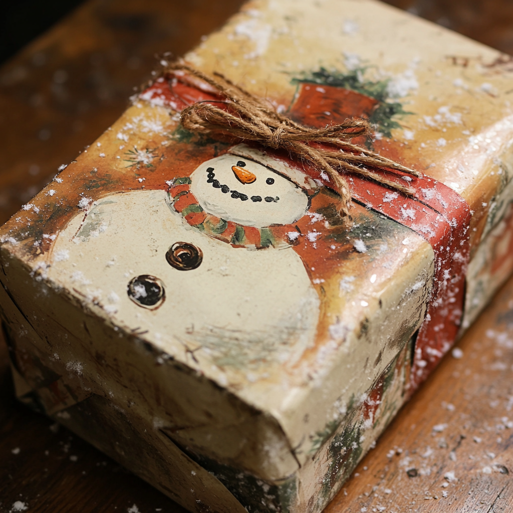An old, dusty Christmas gift | Source: No source