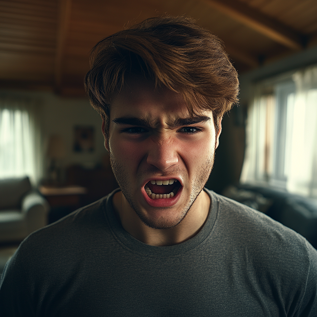 An angry man | Source: No source