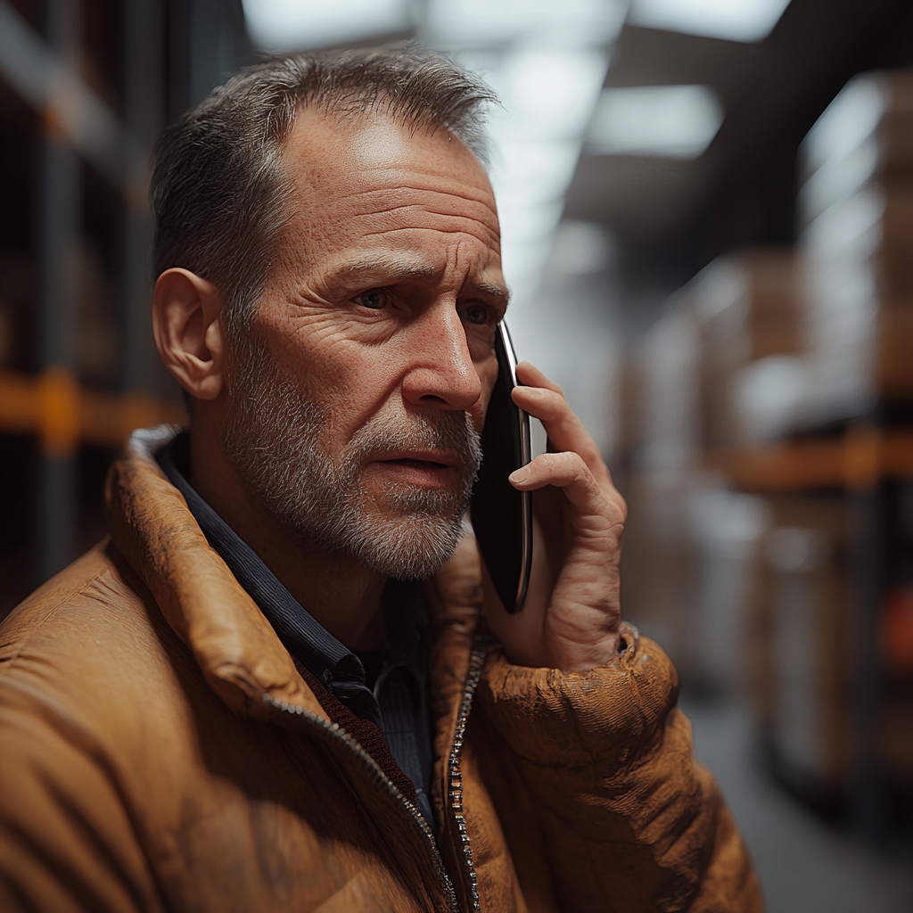 A man talking on the phone | Source: no source