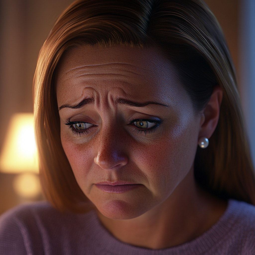 A woman overwhelmed with heartbreak | Source: No source