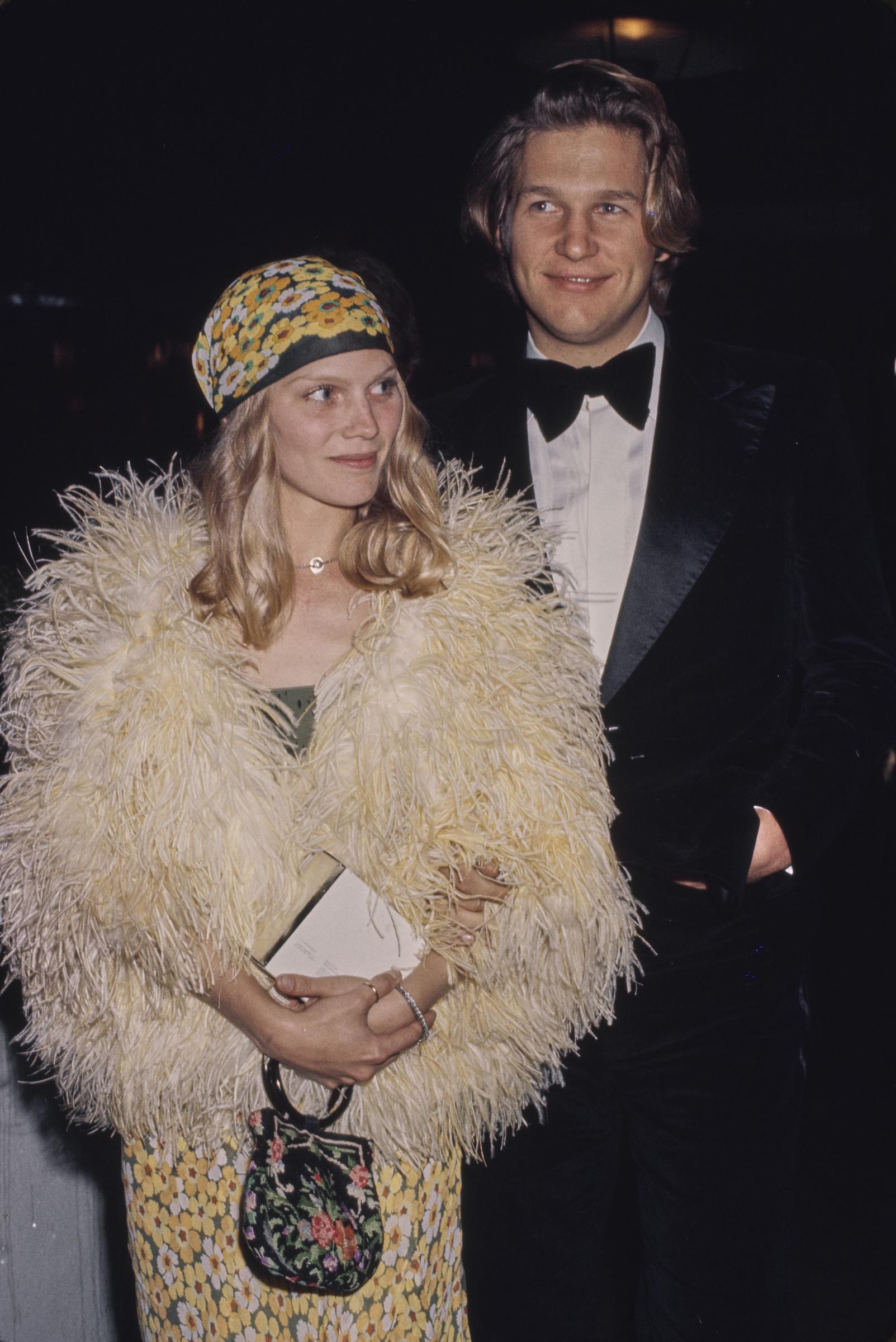 Susan and Jeff Bridges attend the 47th Academy Awards on April 8, 1975 | Source: Getty Images