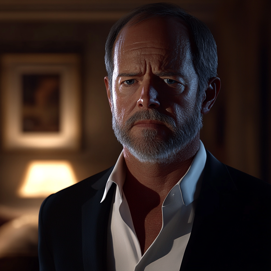 A stern older man | Source: No source