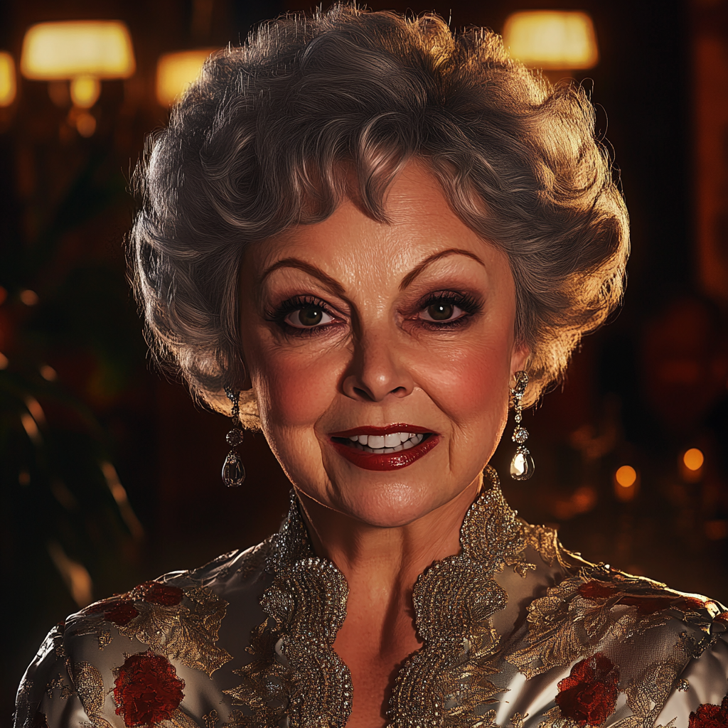 A rich senior woman smiling | Source: No source