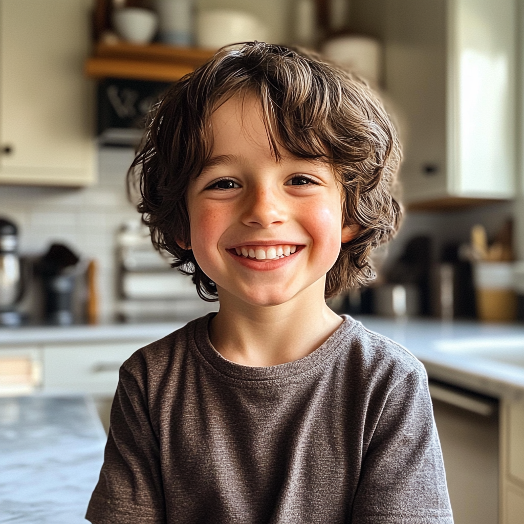 A smiling little boy | Source: no source
