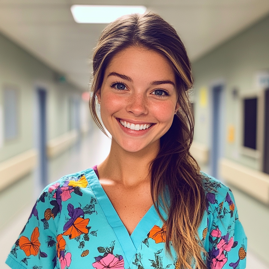 A smiling nurse | Source: no source