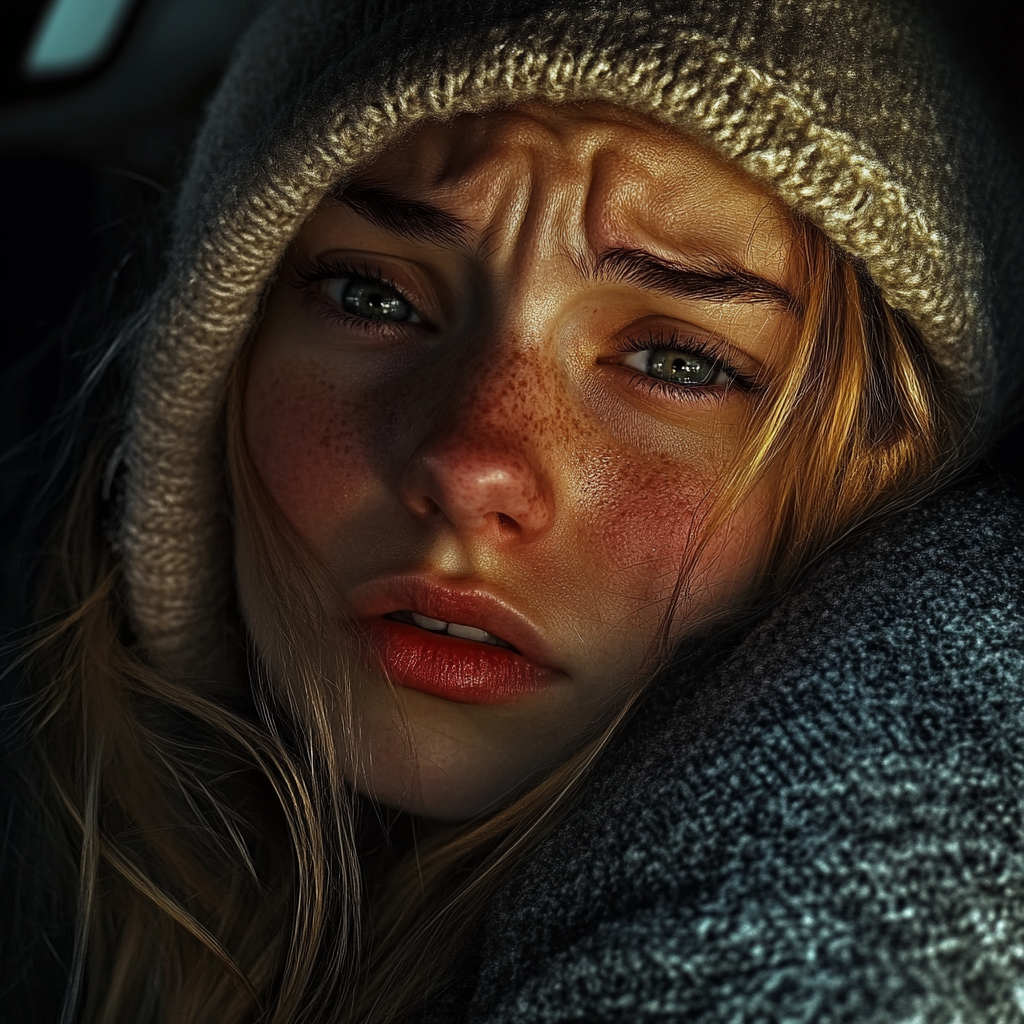 A young woman in pain | Source: No source