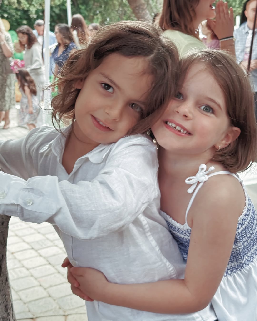 Lucia Martin-Yosef and her brother Renn Martin-Yosef, from a post dated June 16, 2025. | Source: Instagram/jwanyosef