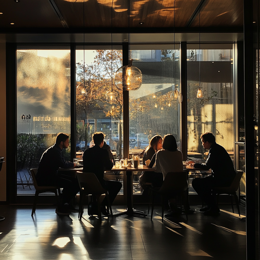 People sitting around a table | Source: No source