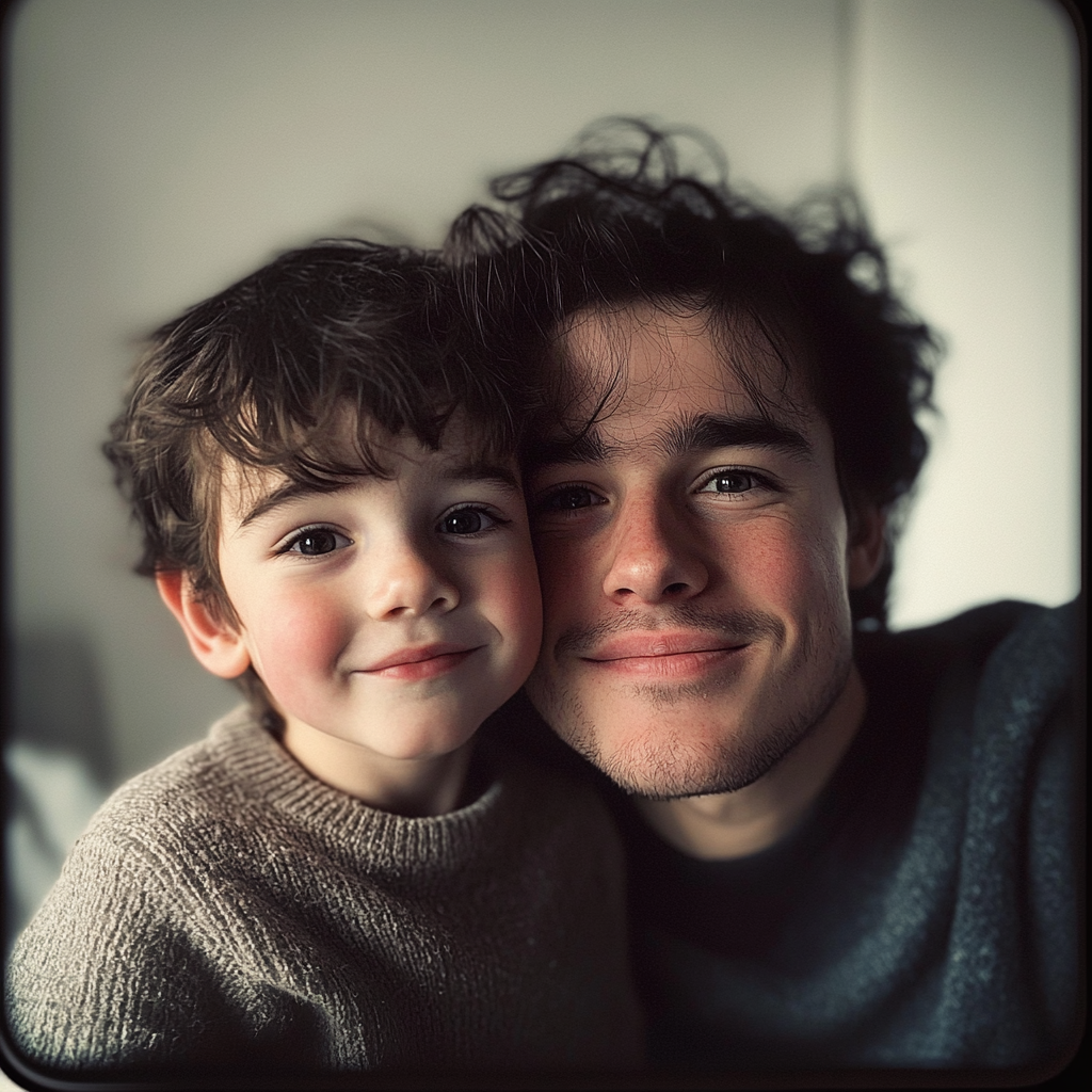 Man bonding with his son | Source: no source