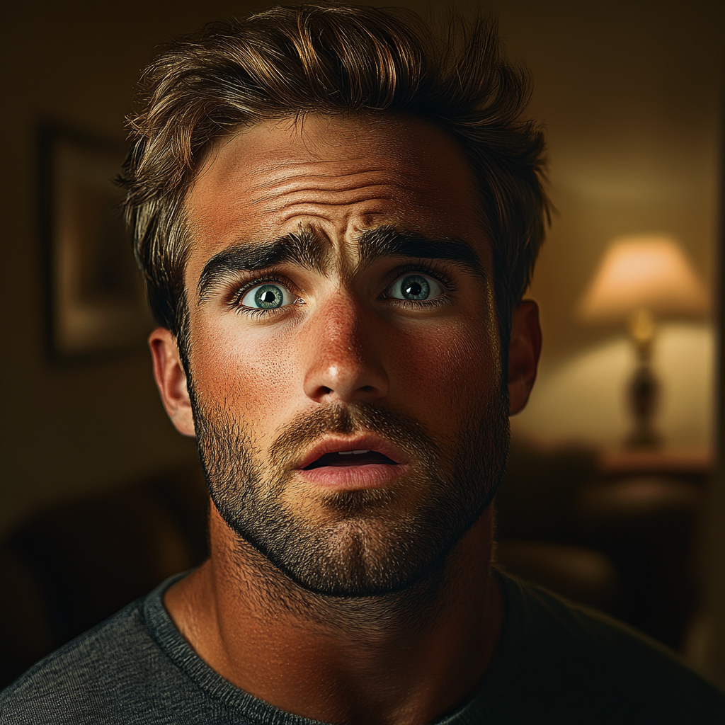 A shocked man | Source: No source