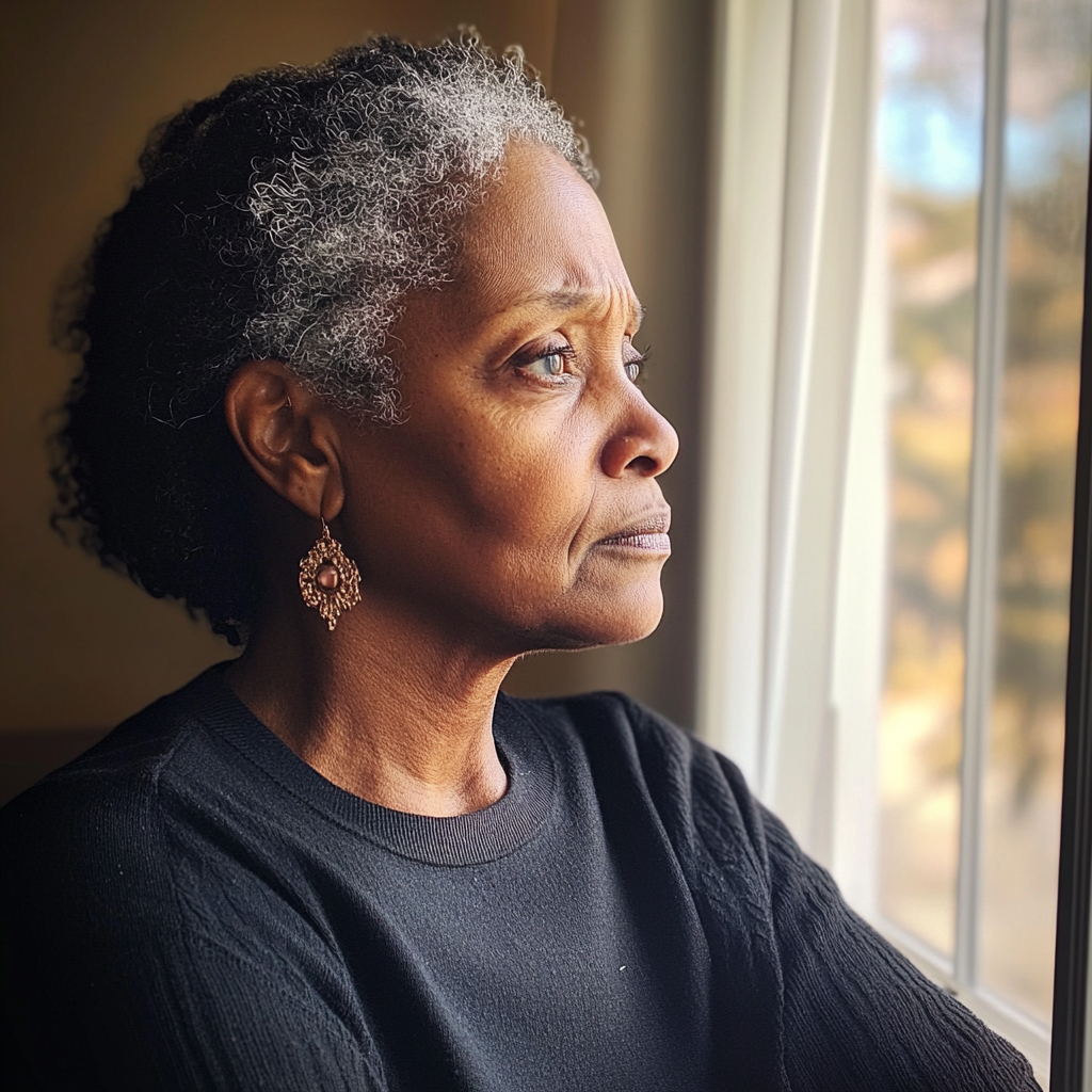 A sad older woman | Source: no source