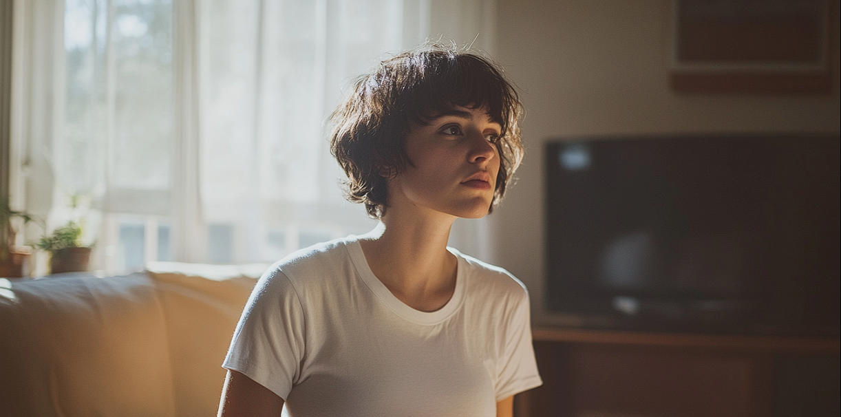 A thoughtful woman | Source: no source