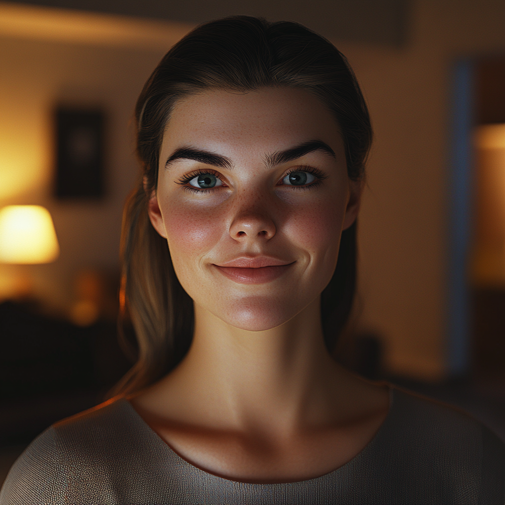 A woman smiling | Source: no source