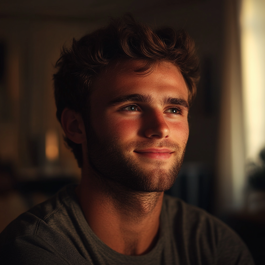 A man smiling | Source: no source