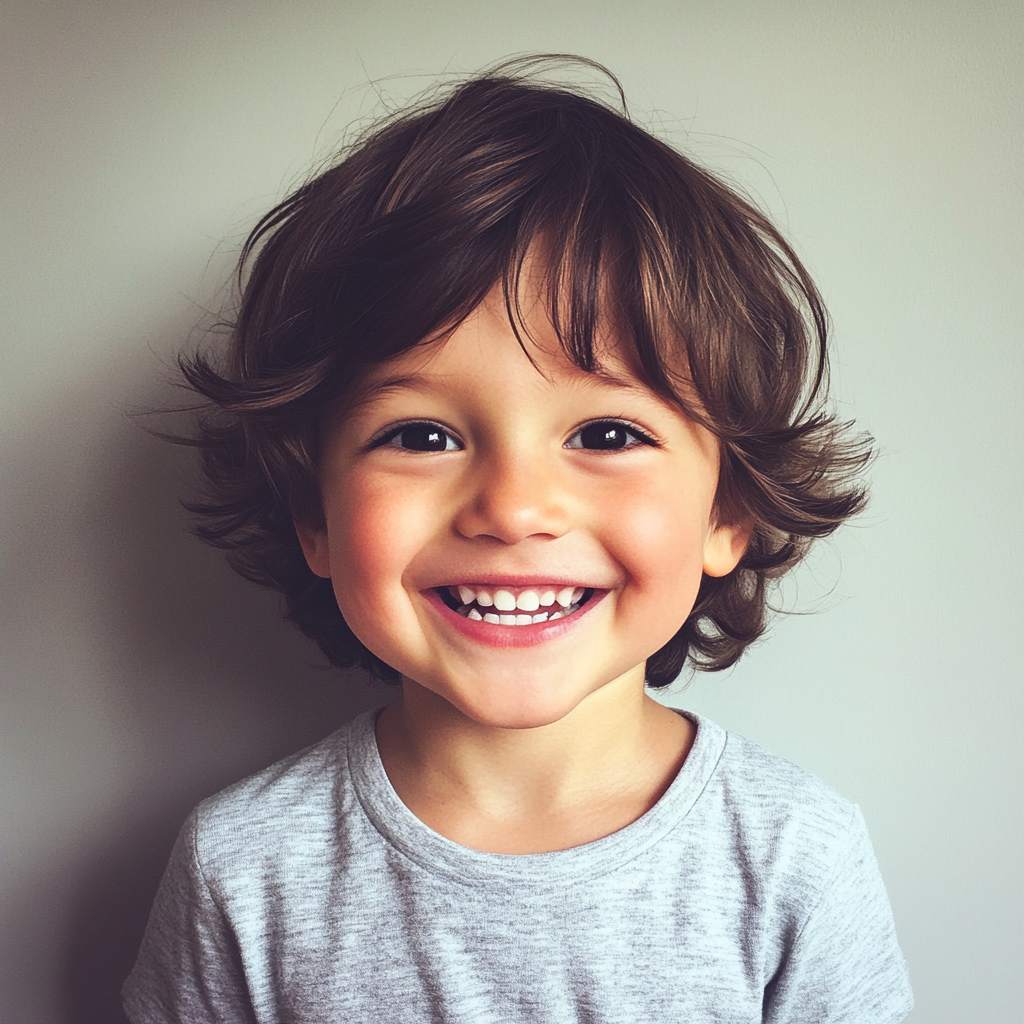 A smiling little boy | Source: no source