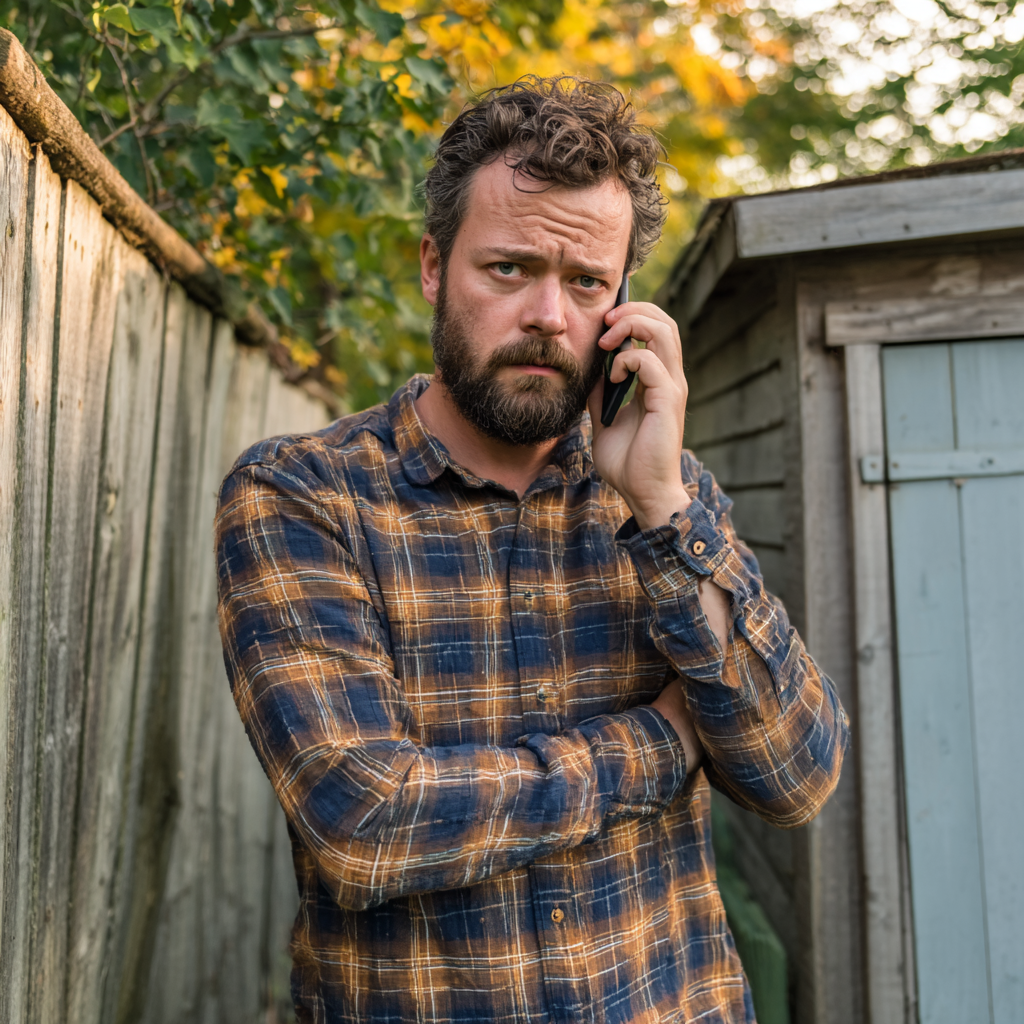 A man talking on a phone | Source:  no source