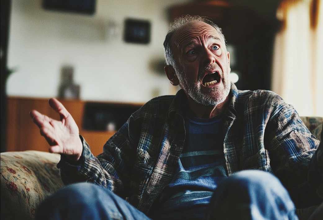 A man gesturing while speaking | Source: No source