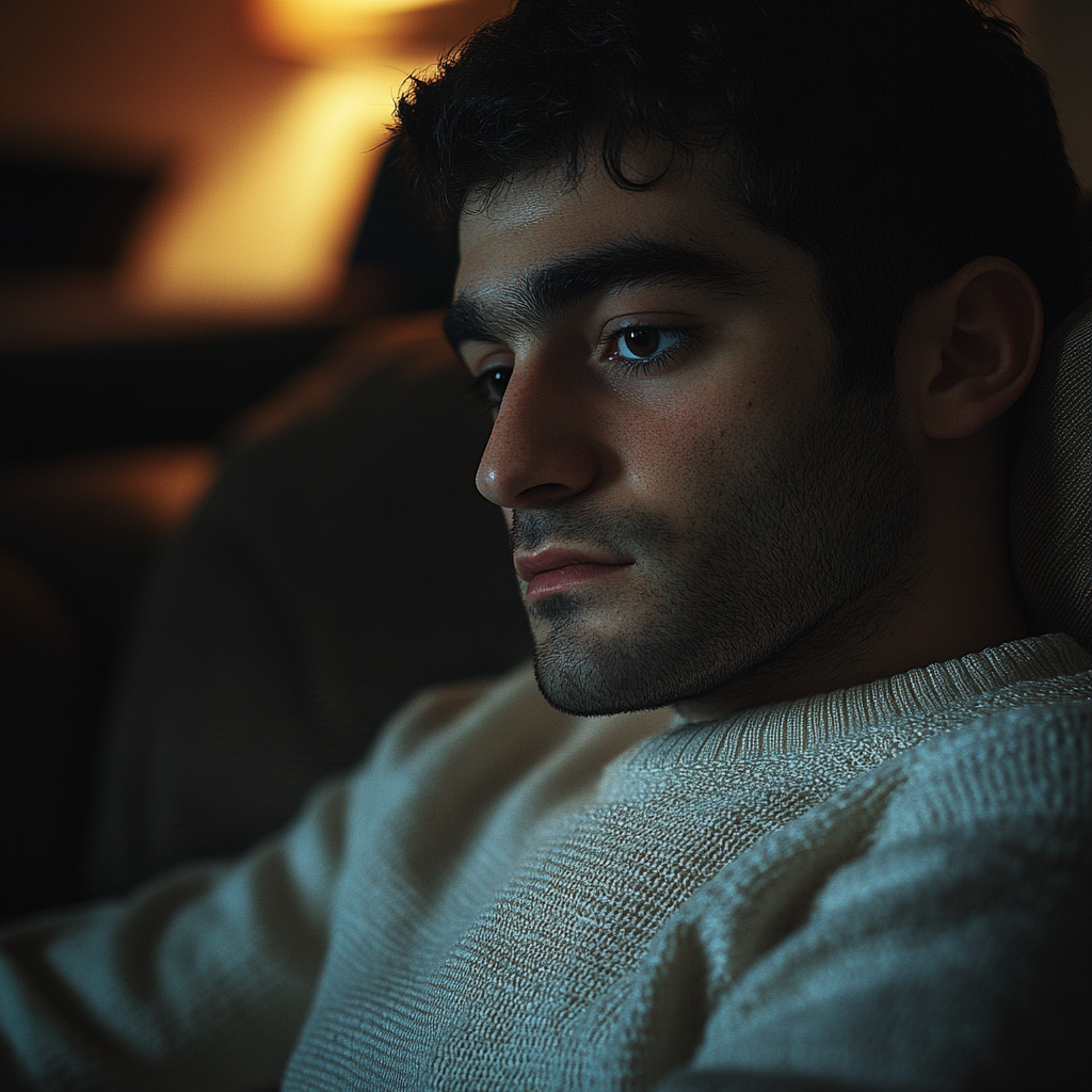 A man looking down | Source: no source
