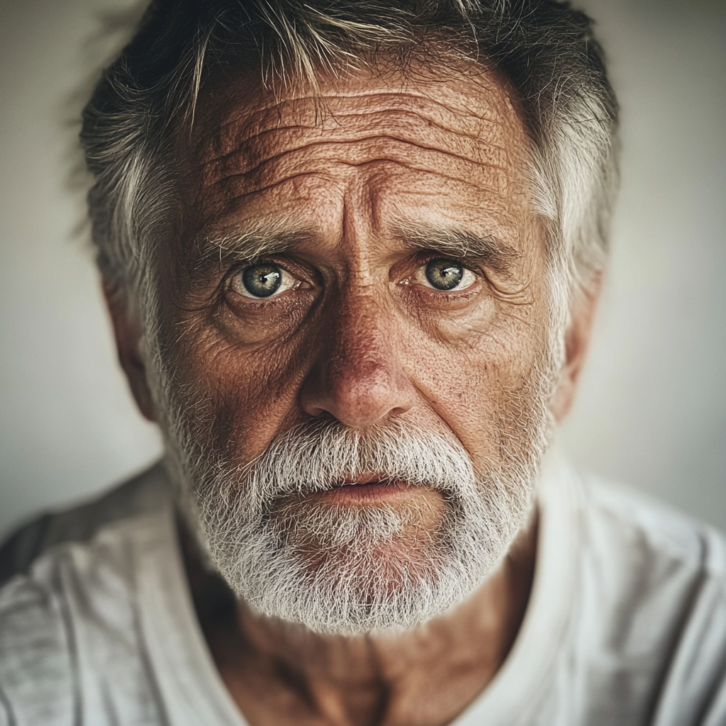 Closeup of a senior man | Source: no source