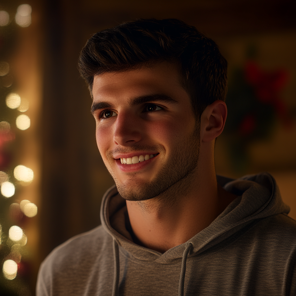 Portrait of a smiling young man | Source: No source