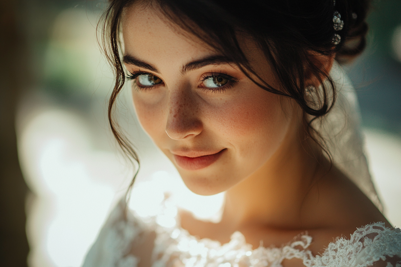 A woman on her wedding day | Source: no source
