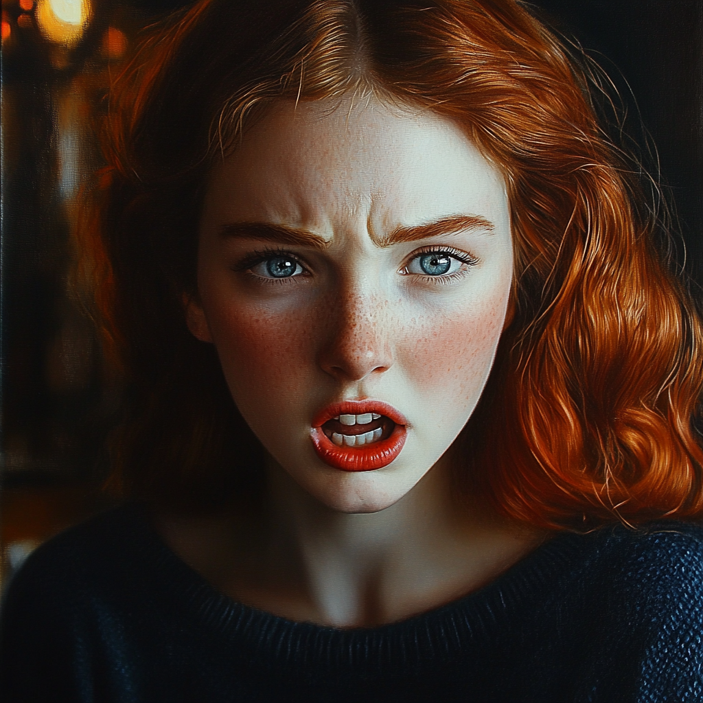 A furious woman yelling | Source: no source