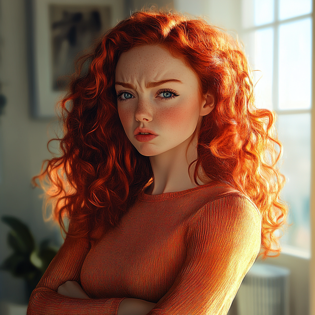 A frustrated woman with her arms crossed | Source: no source