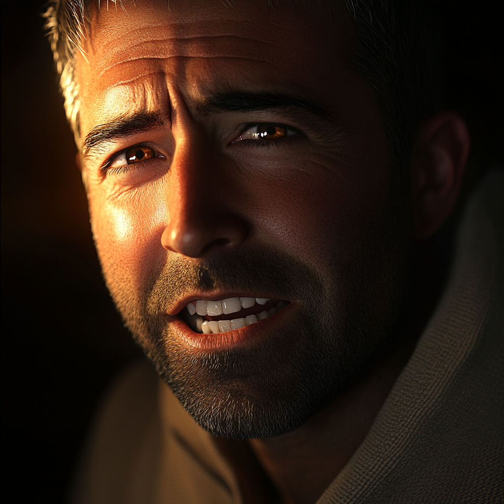 A serious man talking | Source: no source