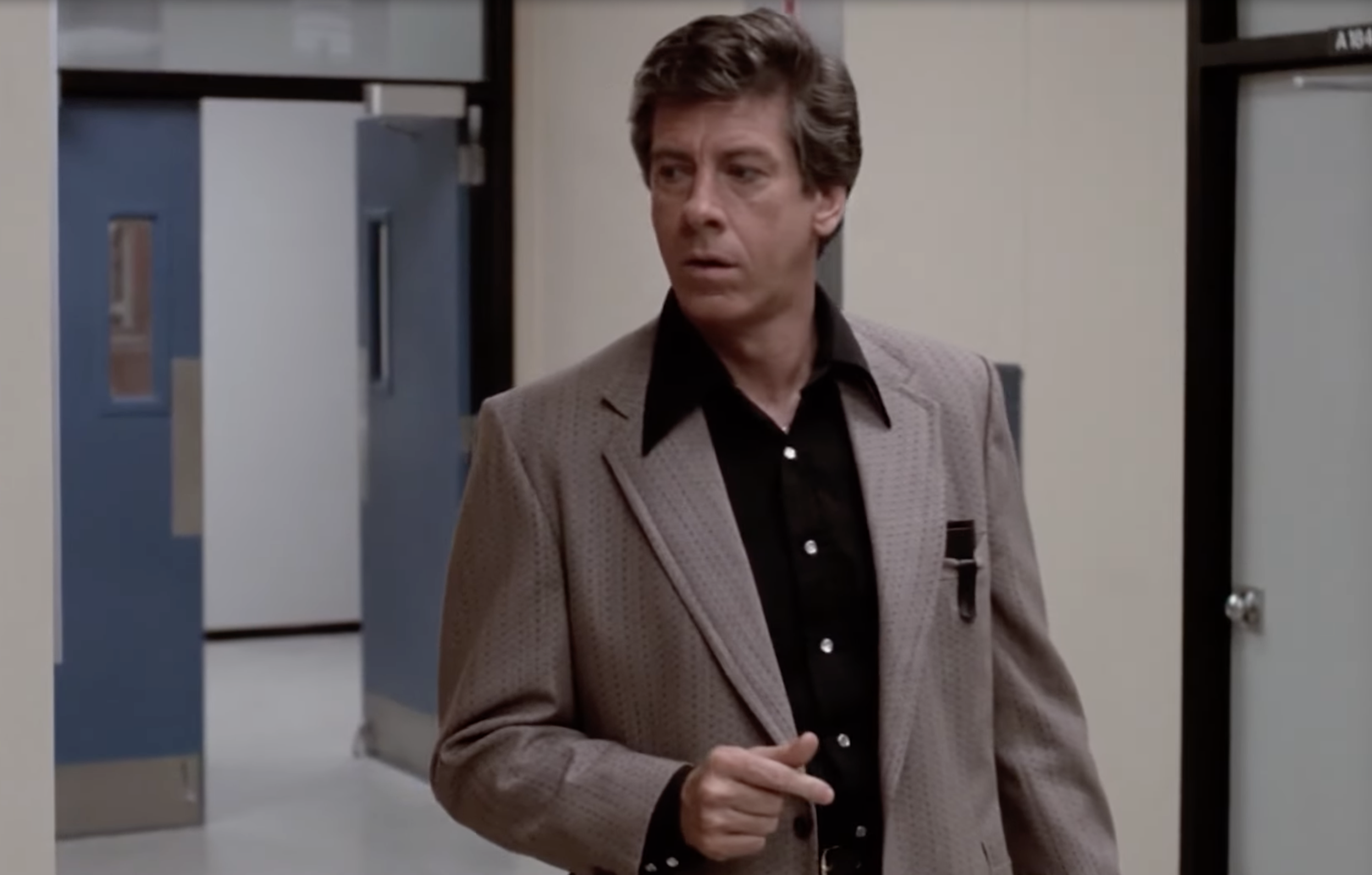 Paul Gleason as principal Richard Vernon in "The Breakfast Club," dated September 30, 2023 | Source: YouTube/@PopcornPicksYT
