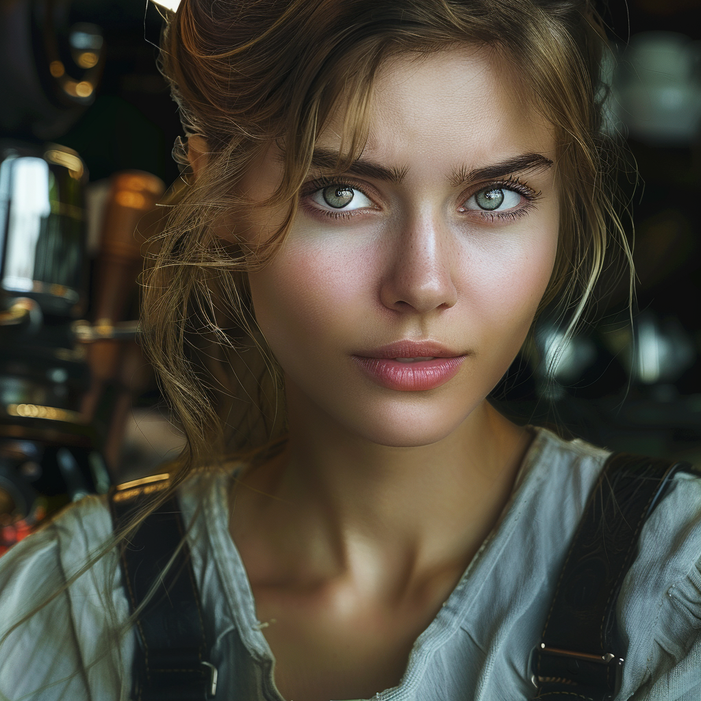 A worried waitress | Source: No source
