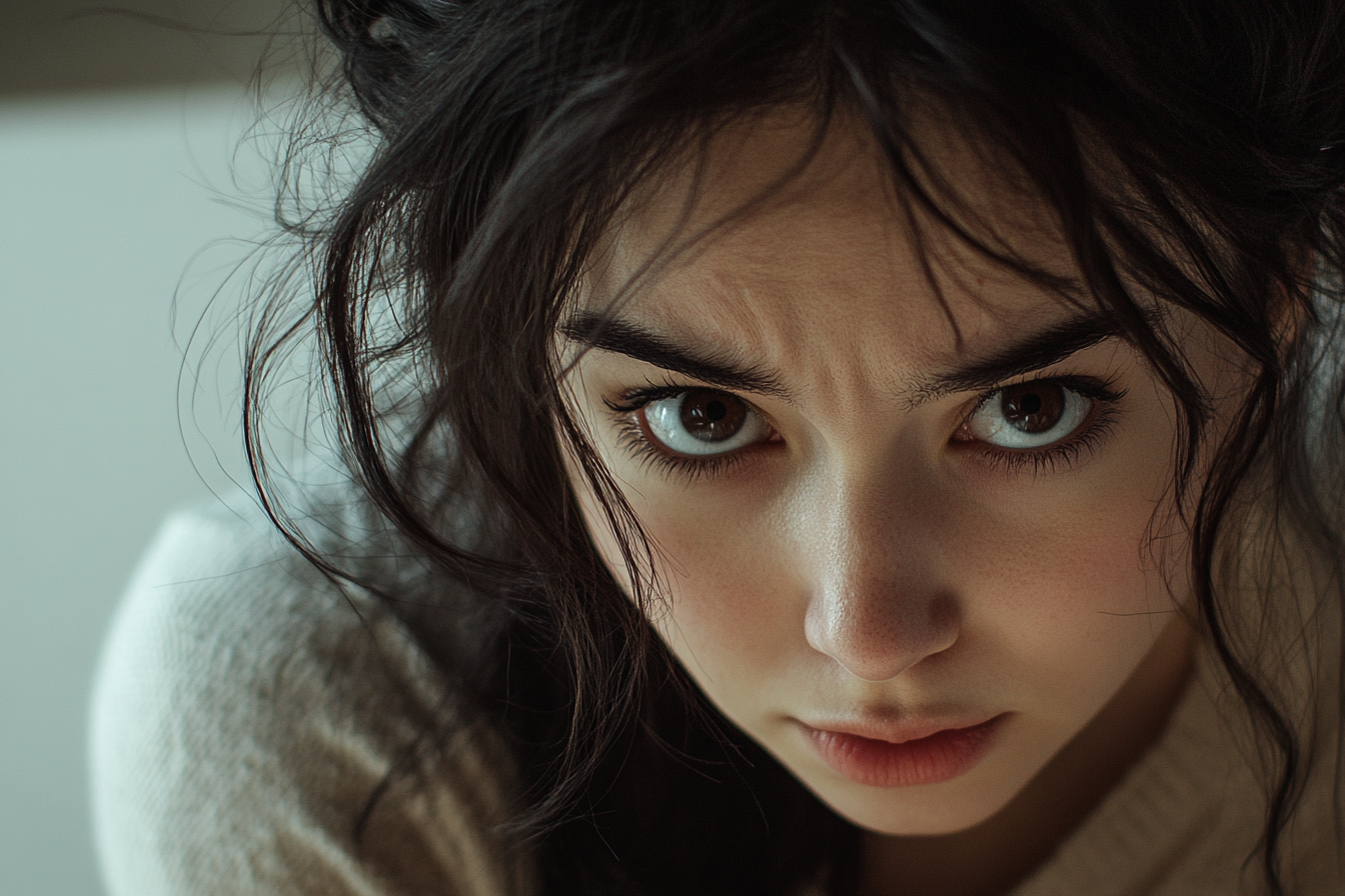 A woman staring at someone | Source: Pexels