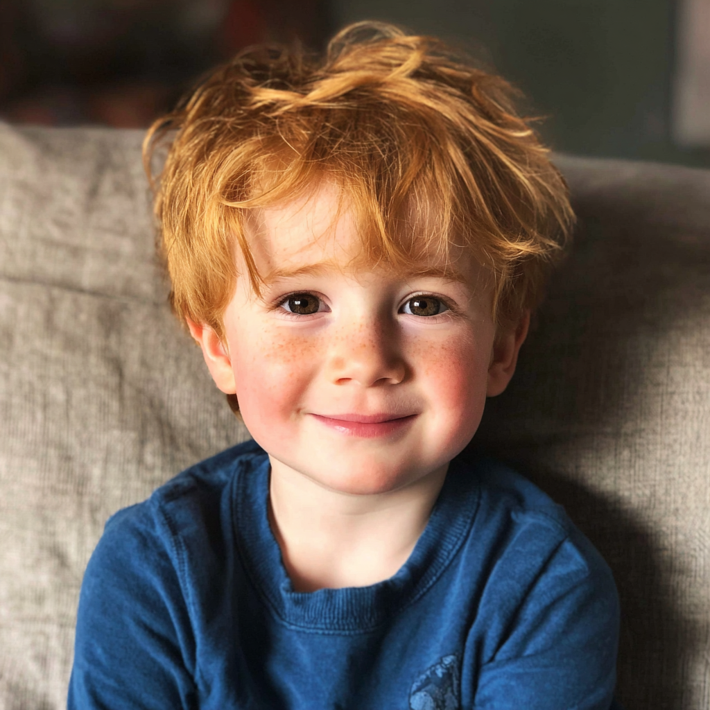 A smiling little boy | Source: No source