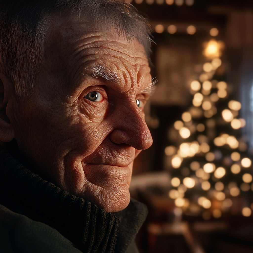 An older man smiling | Source: No source