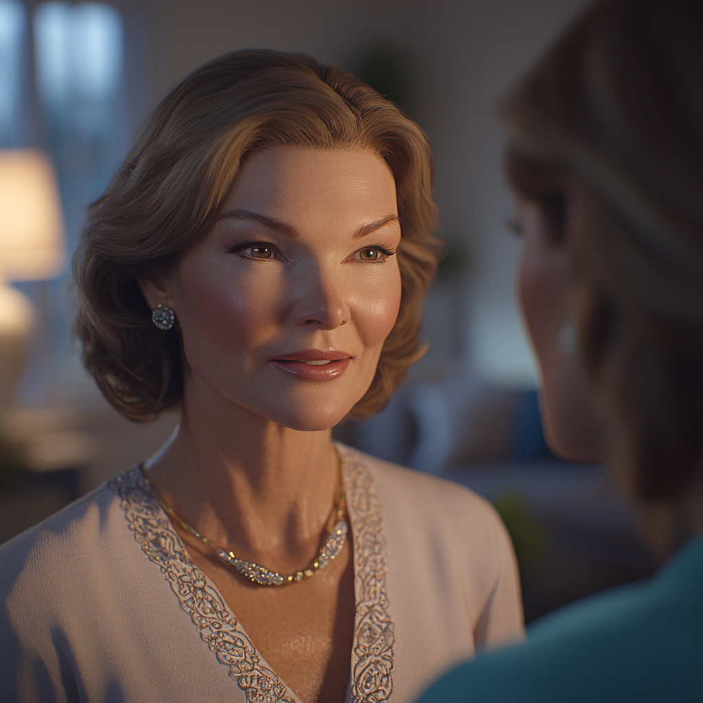 A woman talking to her daughter-in-law | Source: no source