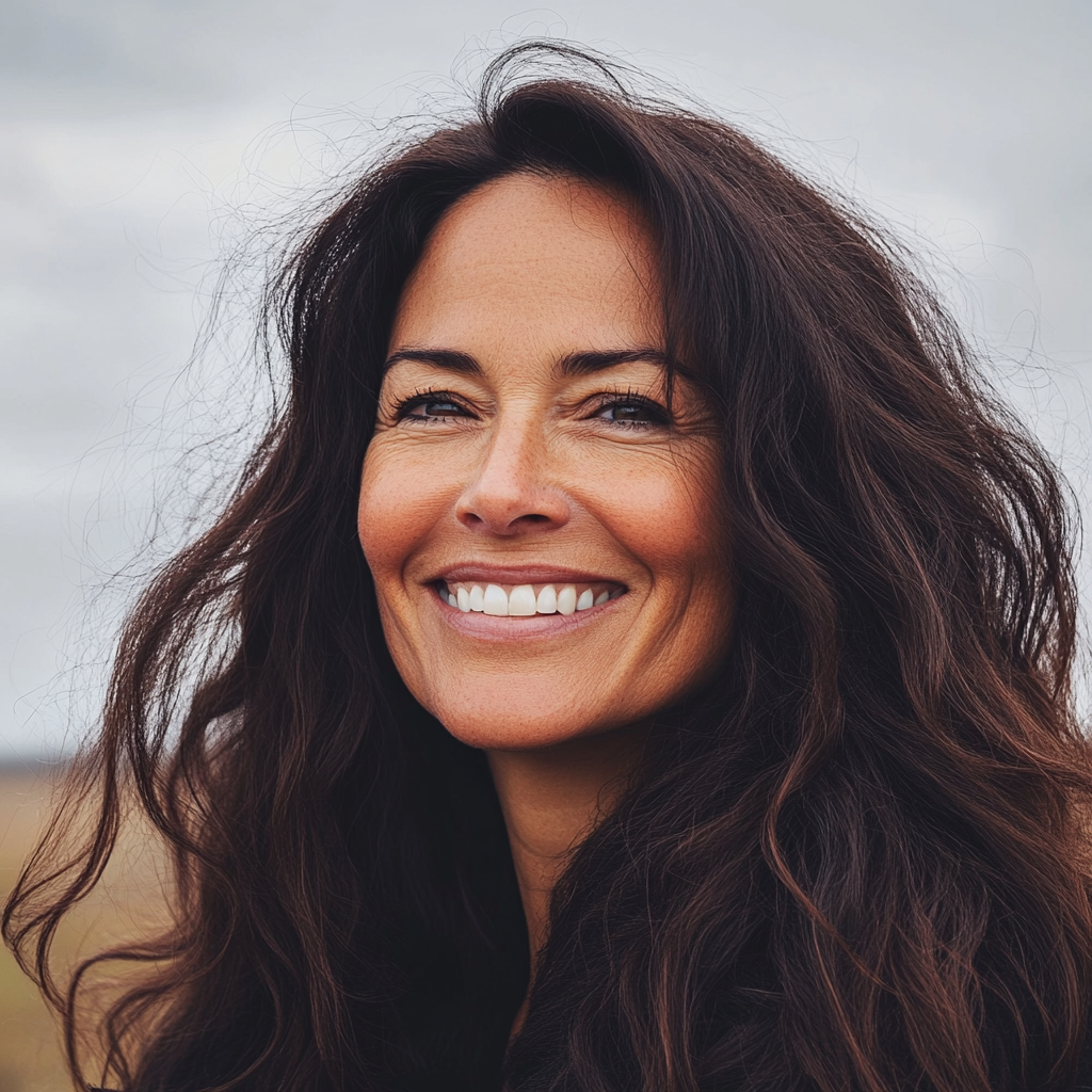A smiling woman | Source: No source
