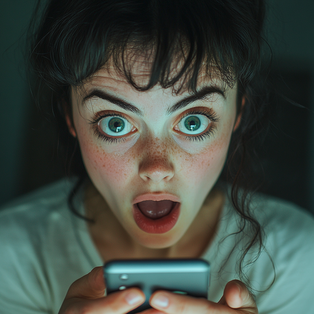 A shocked woman | Source: no source