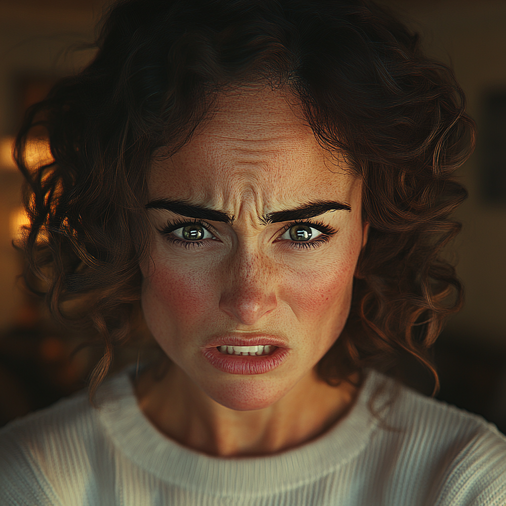 A furious and emotional woman | Source: no source