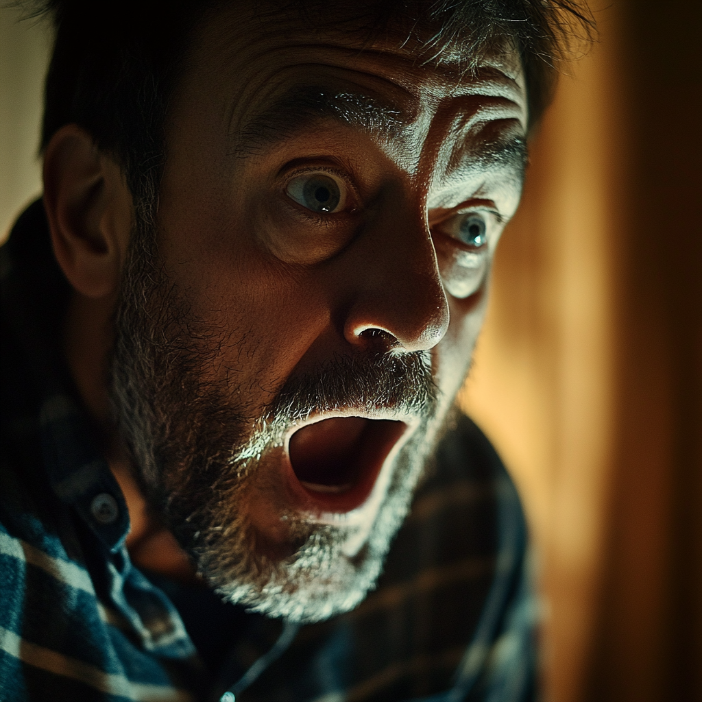 A stunned man | Source: no source