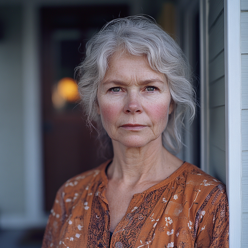 A mean-looking woman | Source: No source