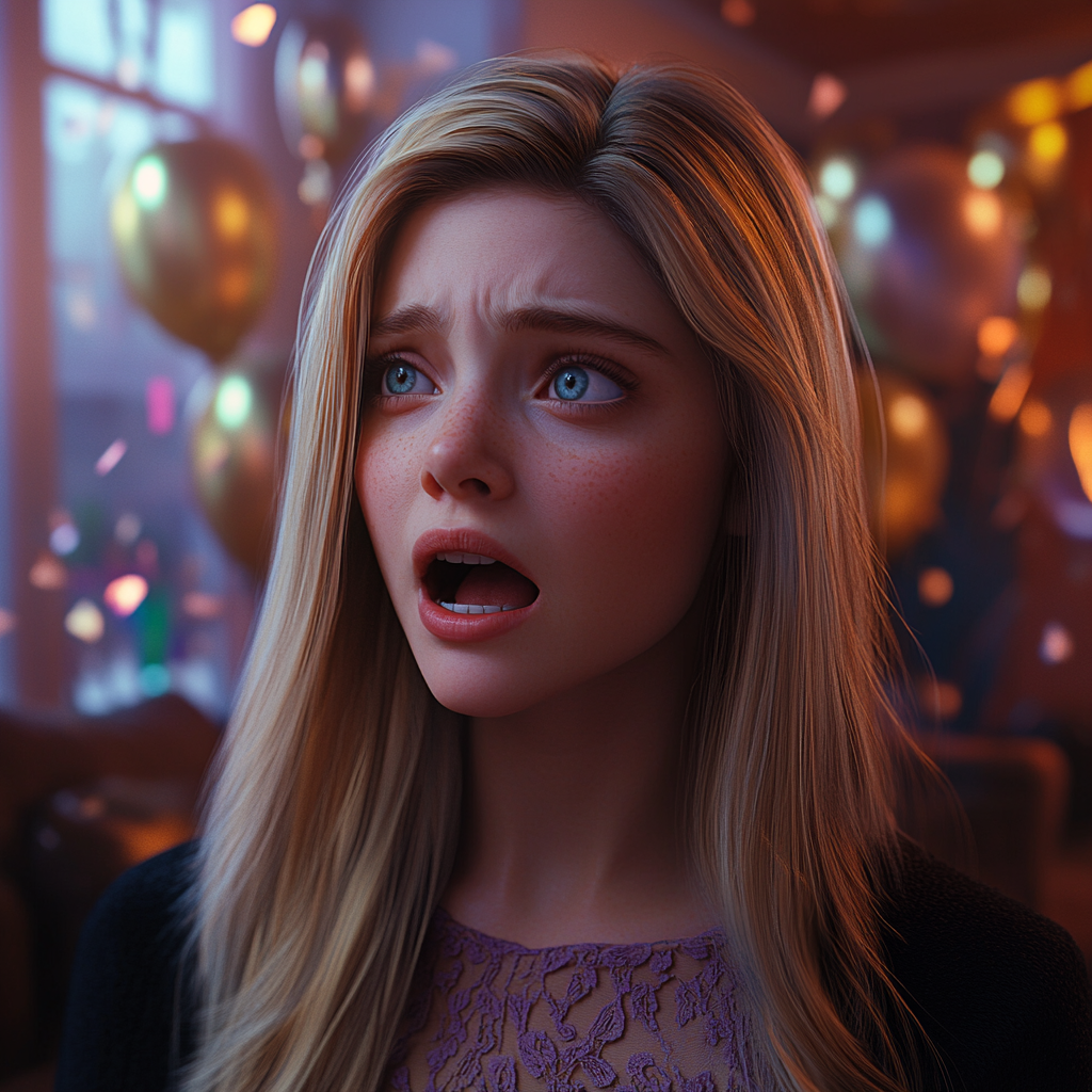 A startled woman | Source: No source