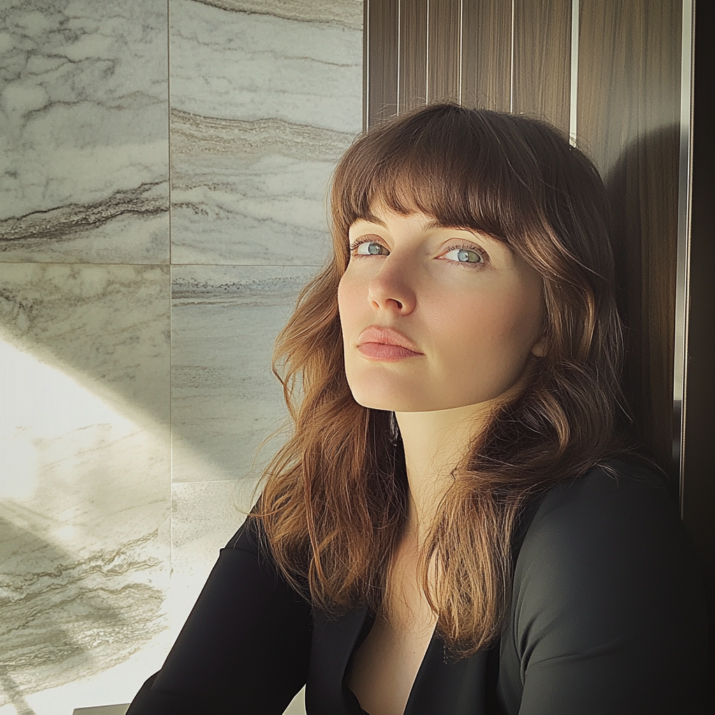 A pensive woman | Source: no source
