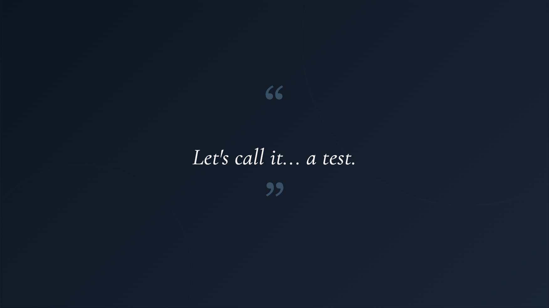 Let's call it a text | Source: No source
