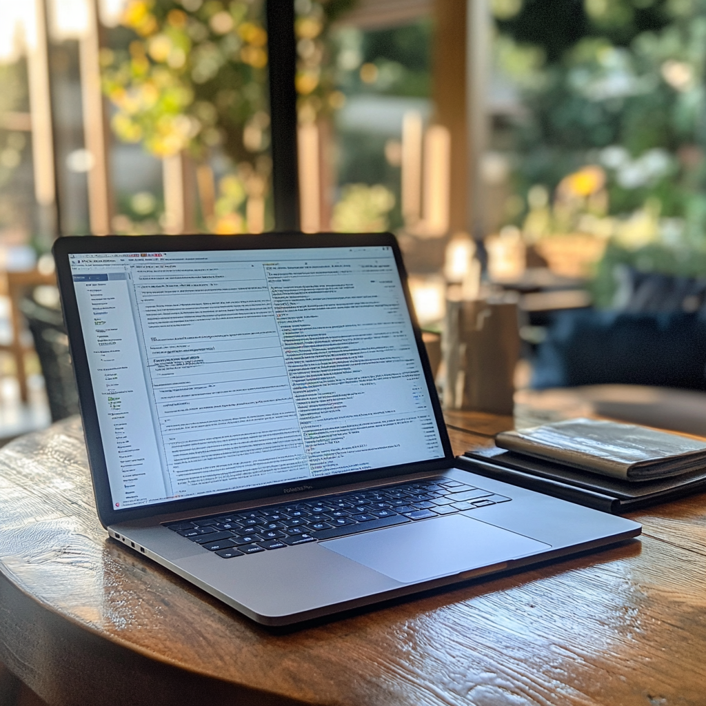 An open laptop | Source: no source