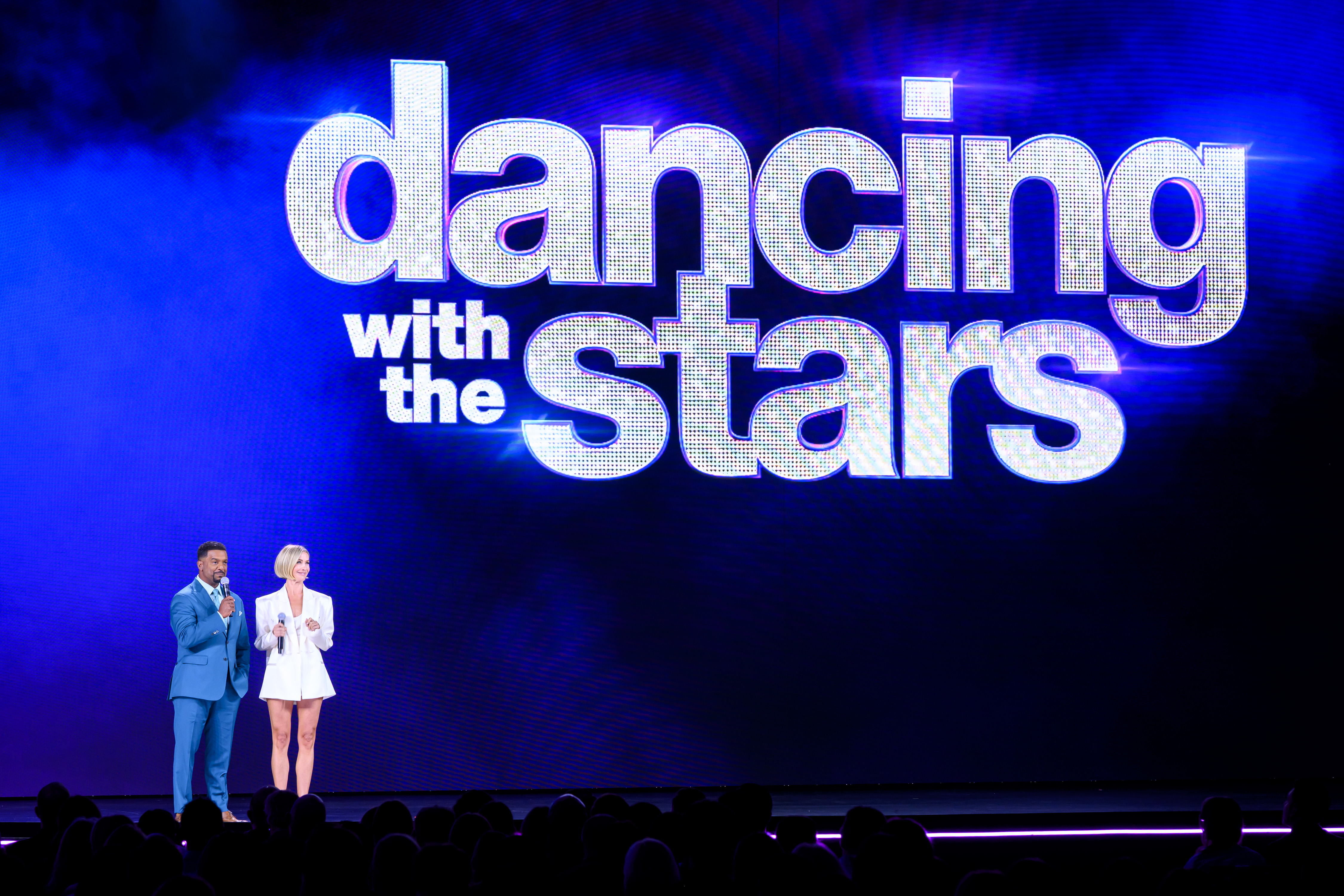 Julianne Hough and Alfonso Ribeiro on May 12, 2026 at North Javitz in New York City. | Source: Getty Images