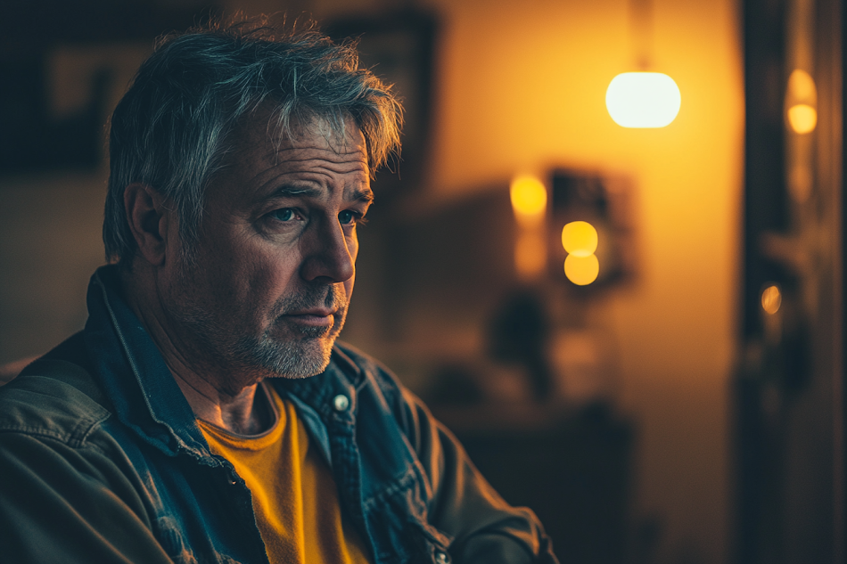 A nervous man | Source: No source