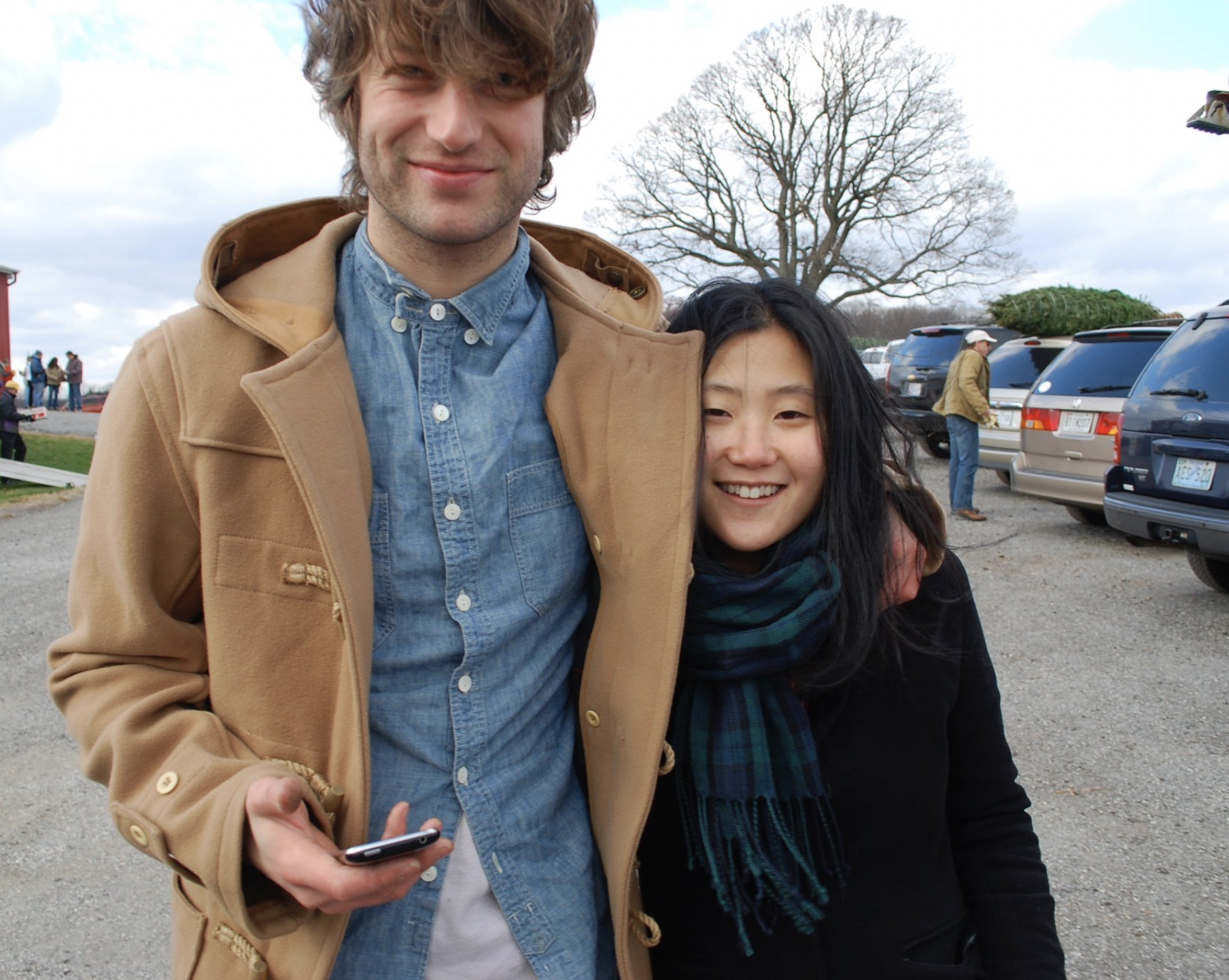 Peter Scanavino and Lisha Bai from a post dated July 3, 2021. | Source: X/Peter Scanavino