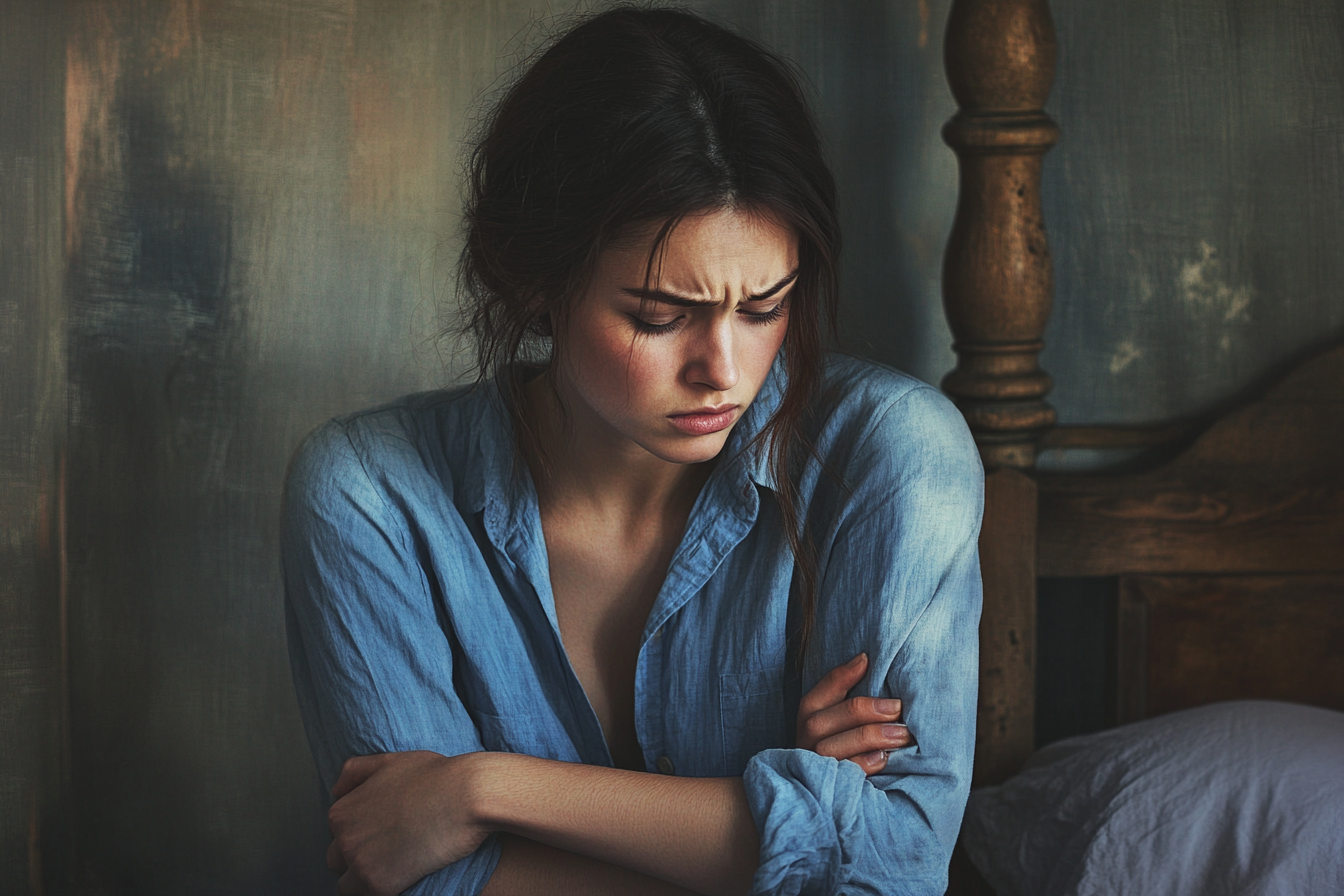A distressed woman | Source: no source