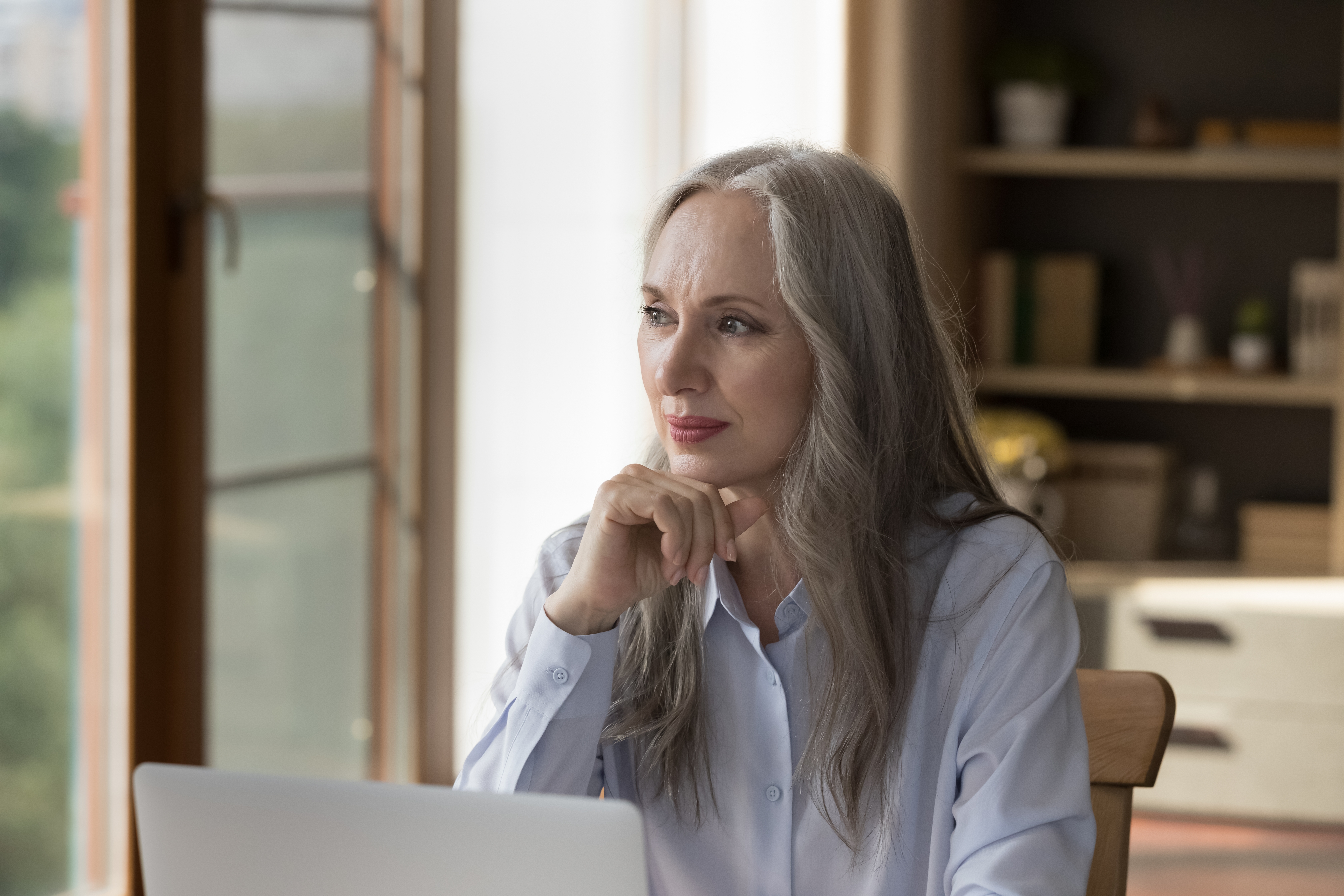 Woman in deep thought | Source: Shutterstock